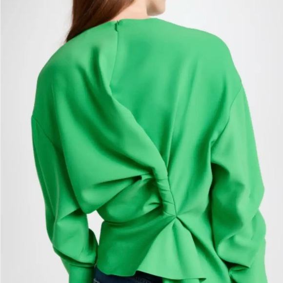 A.W.A.K.E. Mode gathered blouse- NWOT - Picture 2 of 7